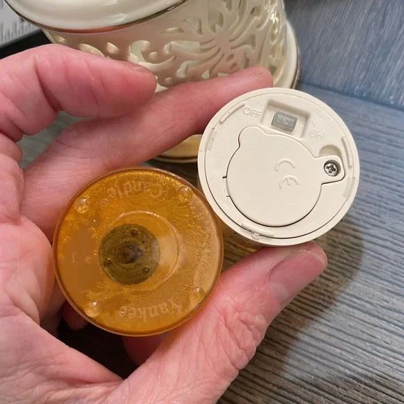 Illuminations By Lenox Collection Pierced Tealight Candle Holder with Candles - Picture 14 of 15